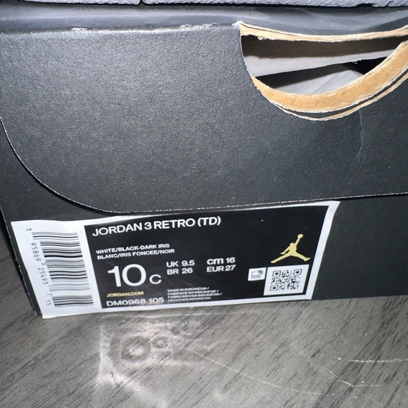 Toddler ‘Dark Iris’ Jordan 3
